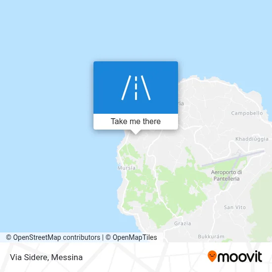Via Sidere map