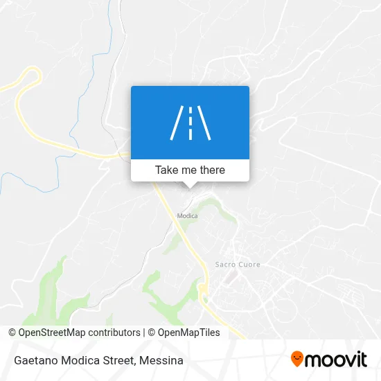 Gaetano Modica Street map