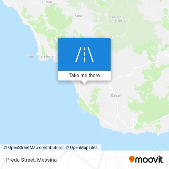 Preda Street map
