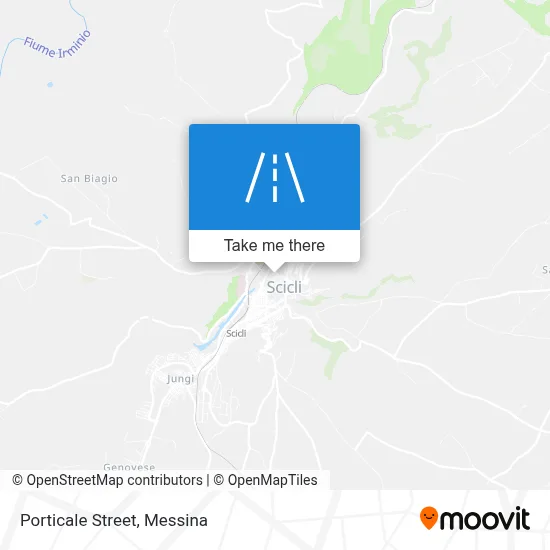 Porticale Street map