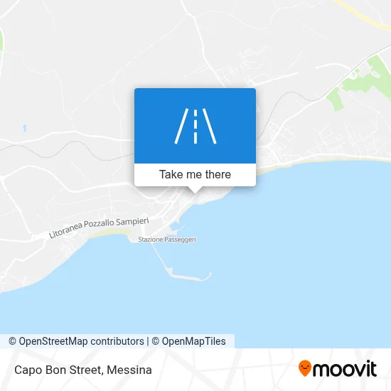 Capo Bon Street map