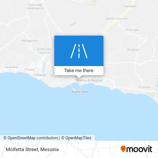 Molfetta Street map