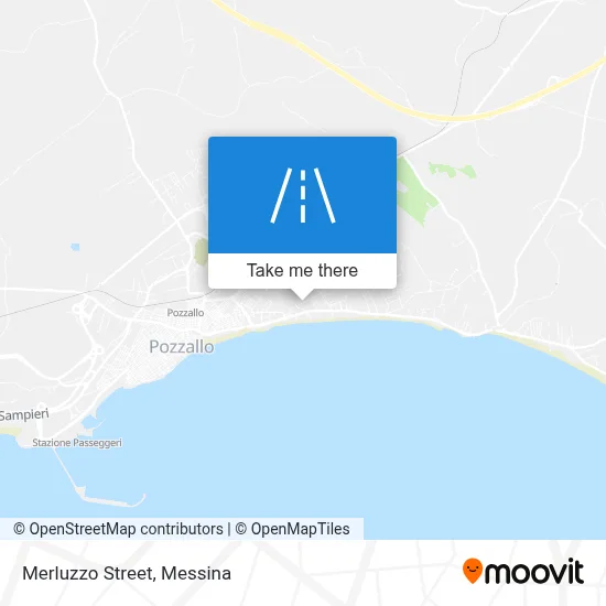 Merluzzo Street map