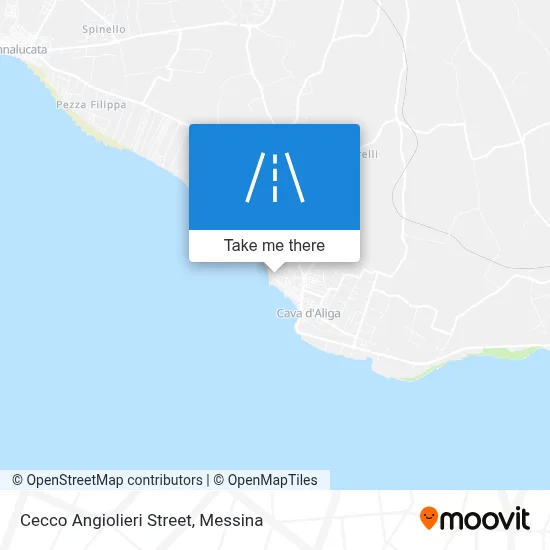 Cecco Angiolieri Street map