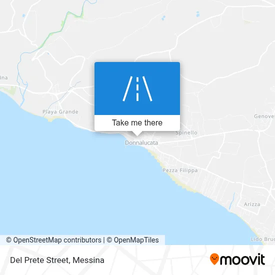 Del Prete Street map