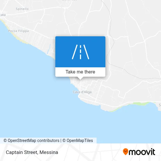 Captain Street map