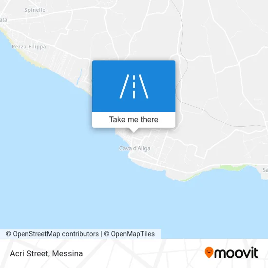 Acri Street map