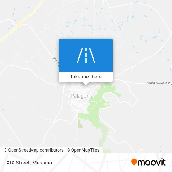 XIX Street map