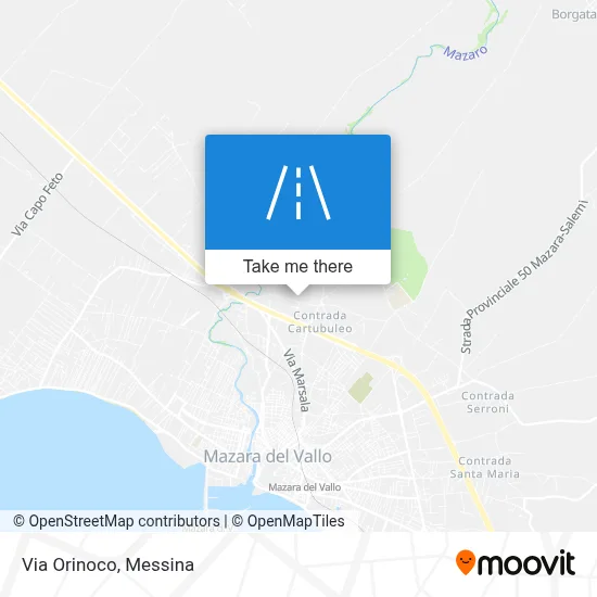 Via Orinoco map