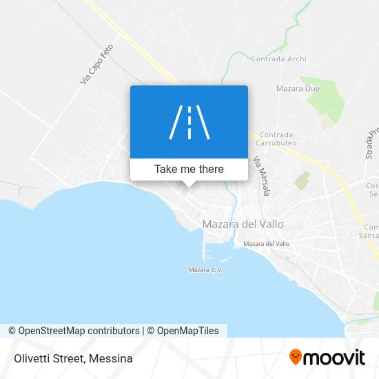 Olivetti Street map
