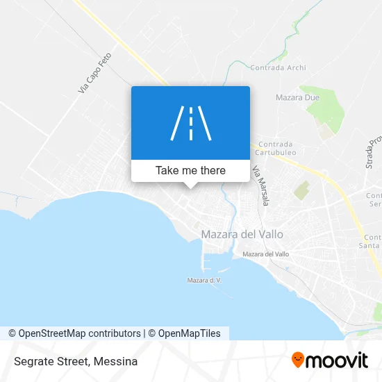 Segrate Street map