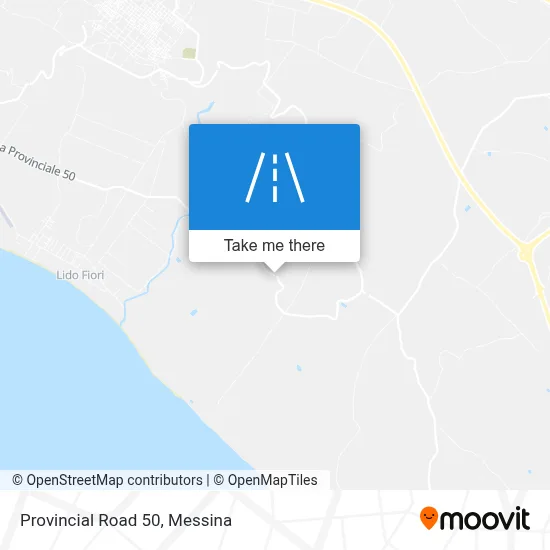 Provincial Road 50 map