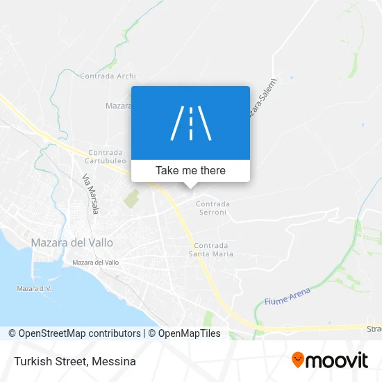 Turkish Street map