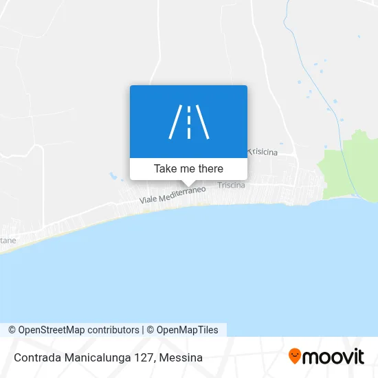 Contrada Manicalunga 127 map