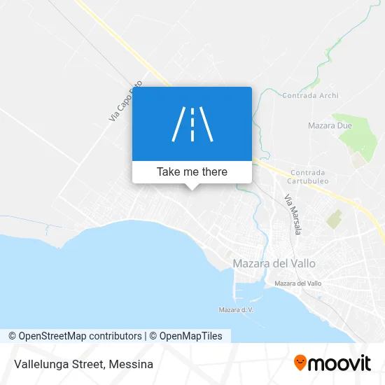 Vallelunga Street map