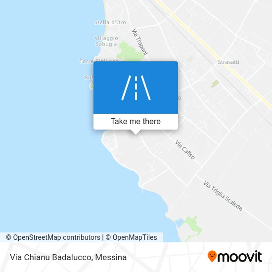 Via Chianu Badalucco map