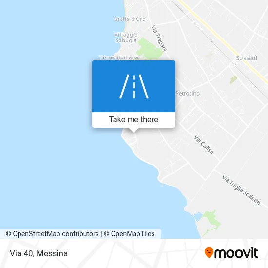 Via 40 map