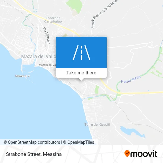 Strabone Street map