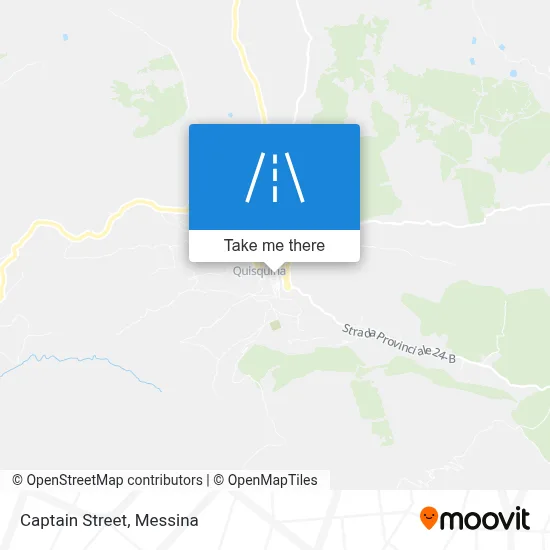 Captain Street map