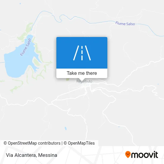 Via Alcantera map