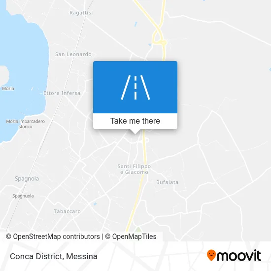 Conca District map