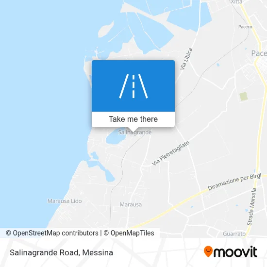 Salinagrande Road map