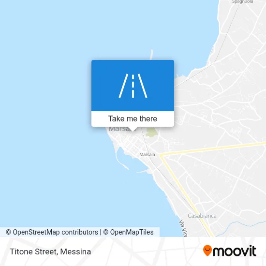 Titone Street map