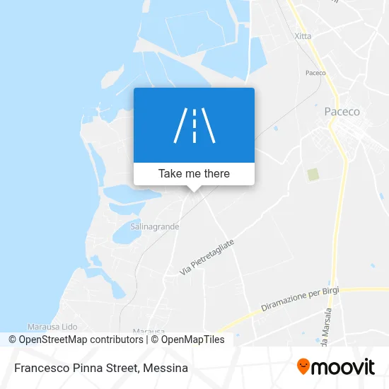 Francesco Pinna Street map