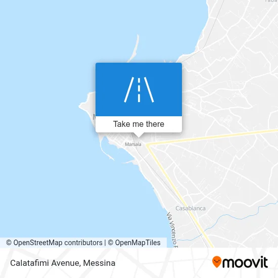 Calatafimi Avenue map