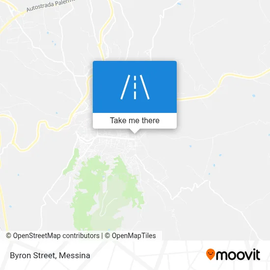 Byron Street map
