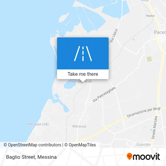 Baglio Street map
