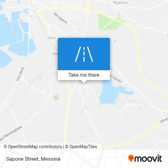 Sapone Street map