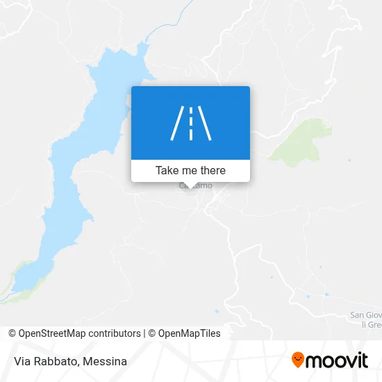 Via Rabbato map