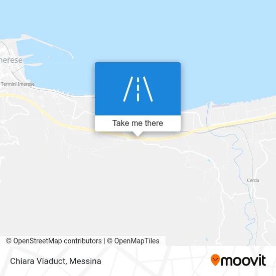 Chiara Viaduct map