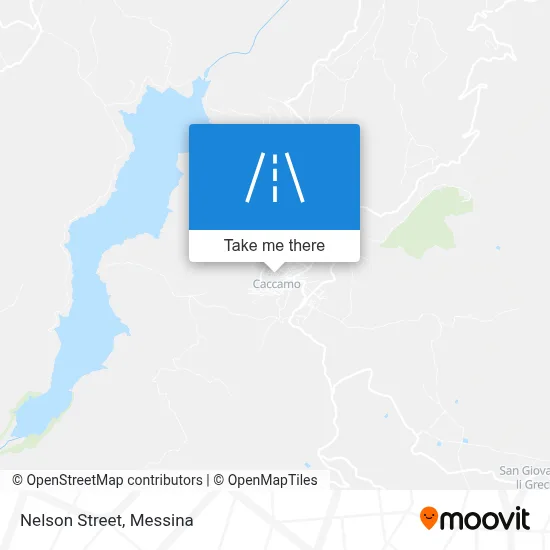 Nelson Street map