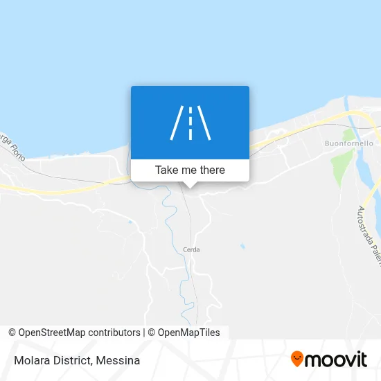 Molara District map