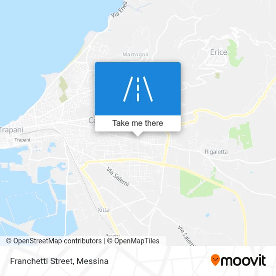 Franchetti Street map