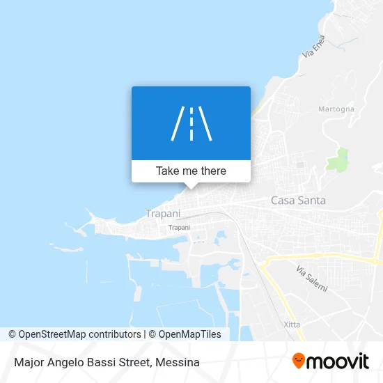 Major Angelo Bassi Street map