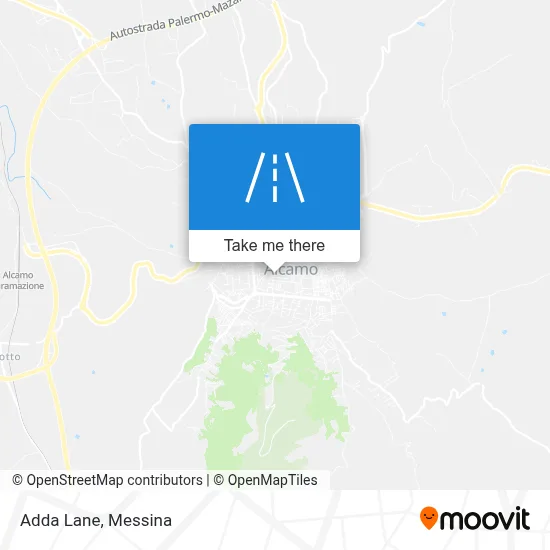 Adda Lane map