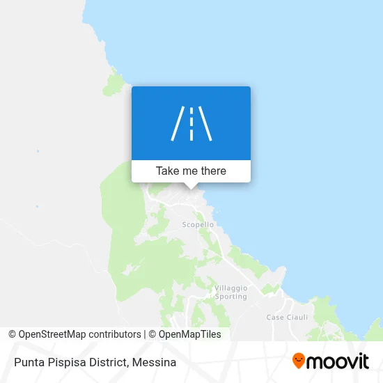 Punta Pispisa District map