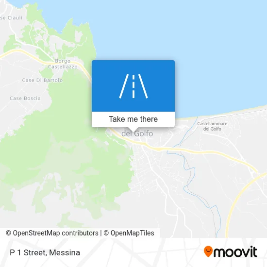 P 1 Street map