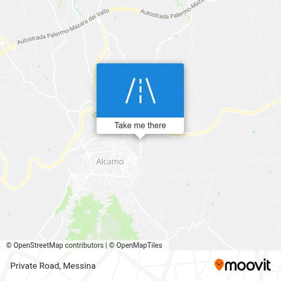 Private Road map