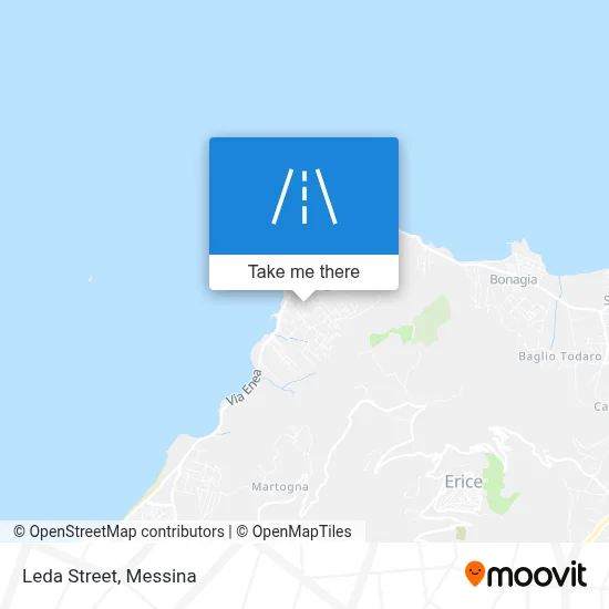 Leda Street map