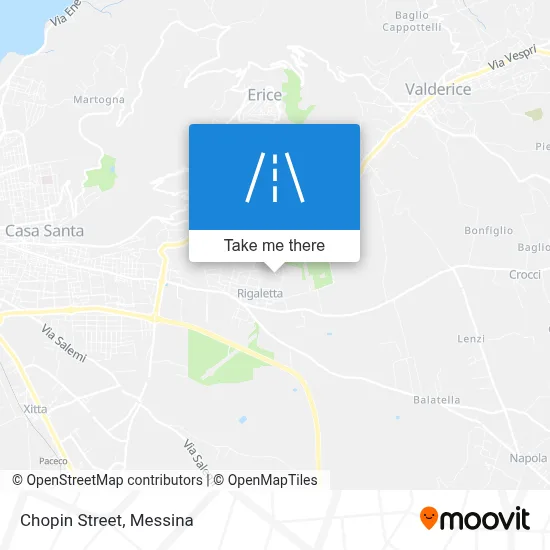 Chopin Street map