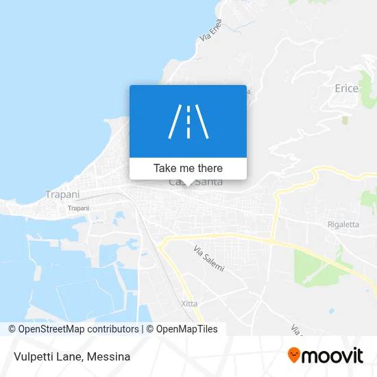 Vulpetti Lane map