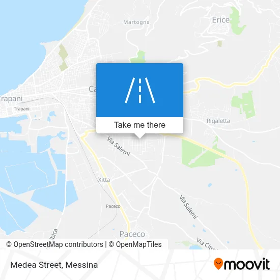 Medea Street map