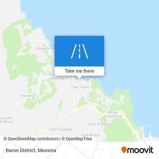 Baron District map