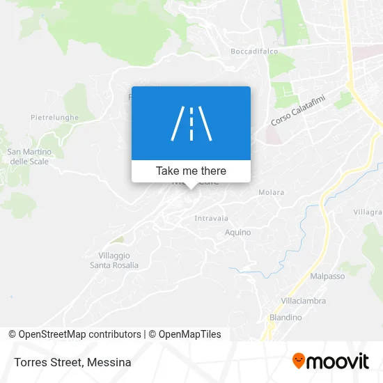 Torres Street map
