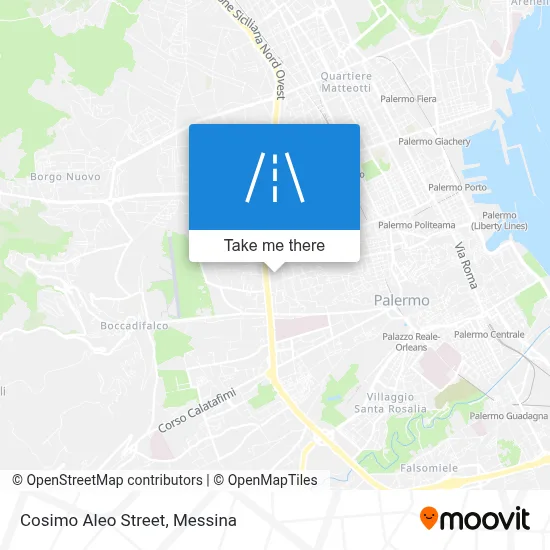 Cosimo Aleo Street map