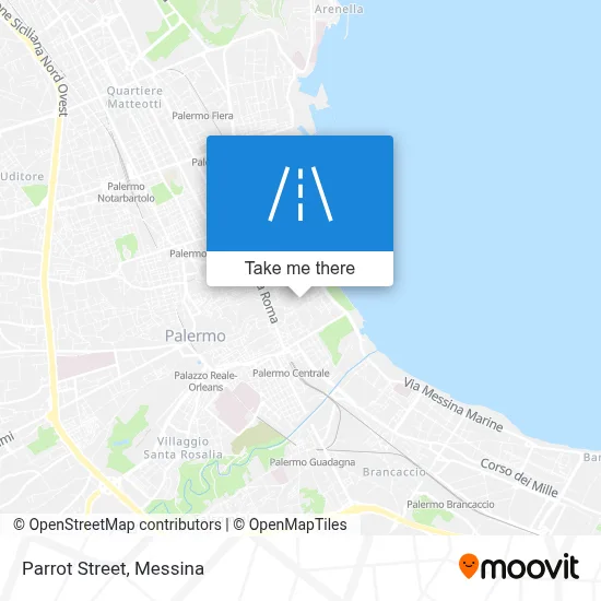 Parrot Street map